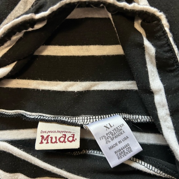 Mudd Black & White Convertible Maxi Dress/Skirt - XL - Picture 3 of 3